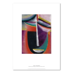 Abstrakter Kopf Mysterium 1925