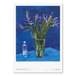 David Hockney – Iris with Evian Bottle (1998)