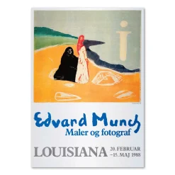 Edvard Munch – To kvinder på Stranden (1898)