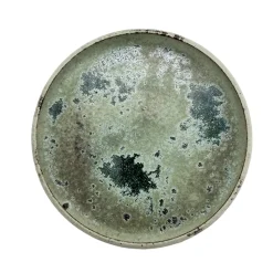 Fad med lav kant Ø25 cm – Grøn/Blå
