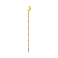 Half Moon Chain Stud – venstre