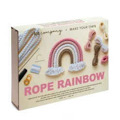 Macrame regnbue kit