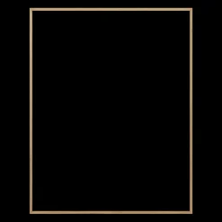 Ramme 57.5 x 72.8 cm – egetræ natur