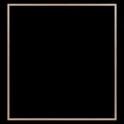 Ramme 100 x 107 cm – egetræ natur