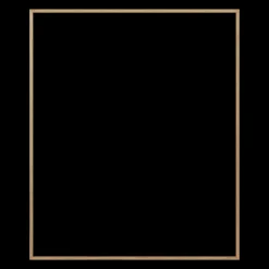 Ramme 59.4 x 71.4 cm – egetræ natur
