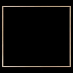 Ramme 100 x 90 cm – egetræ natur