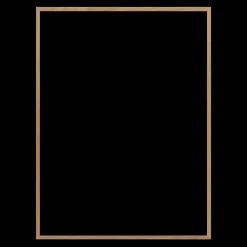 Ramme 49.1 x 66 cm – egetræ natur