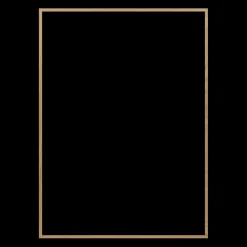 Ramme 62 x 84.9 cm – egetræ natur