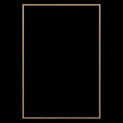 Ramme 62 x 92 cm – egetræ natur