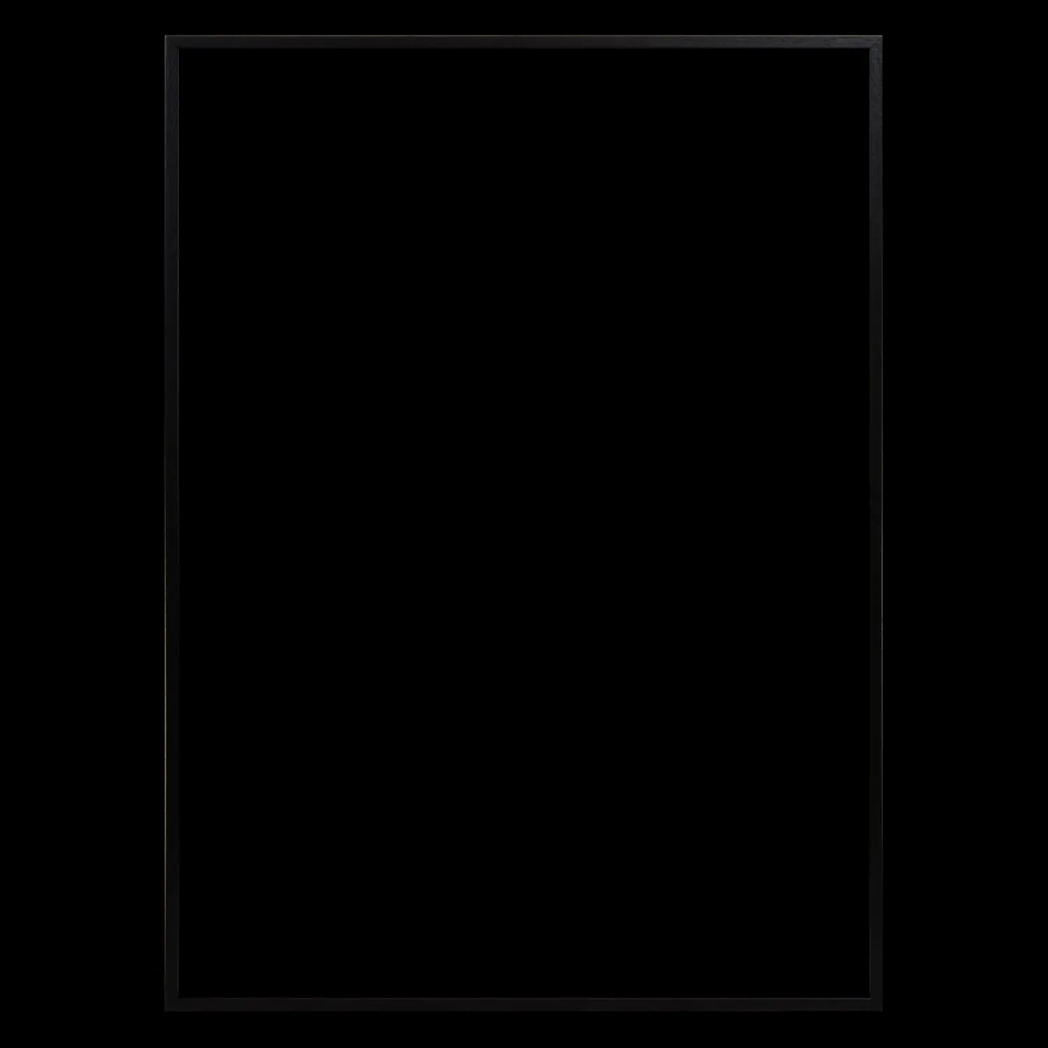 Ramme 62 x 84.9 cm – sort egetræ