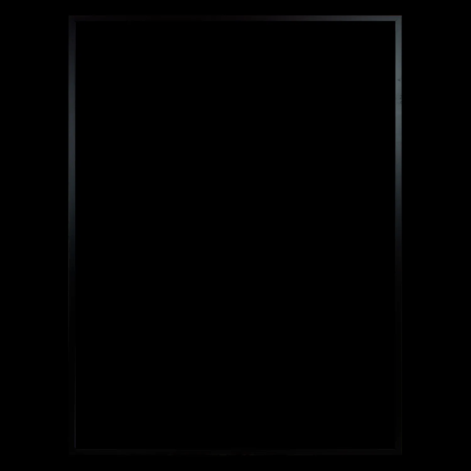 Ramme 84.1 x 112.2 cm – sort egetræ