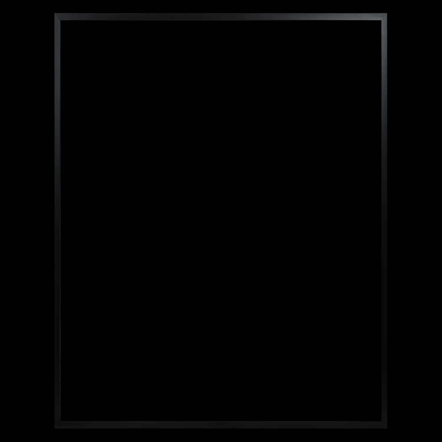 Ramme 117 x 146 cm – sort egetræ