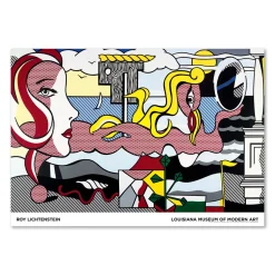 Roy Lichtenstein – Figures in Landscape (1977)