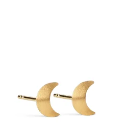 Small Half Moon Stud ørering