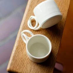 Snirkelkopper i porcelæn