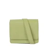 Taske – Audrey Mini Tea Green Classic Leather