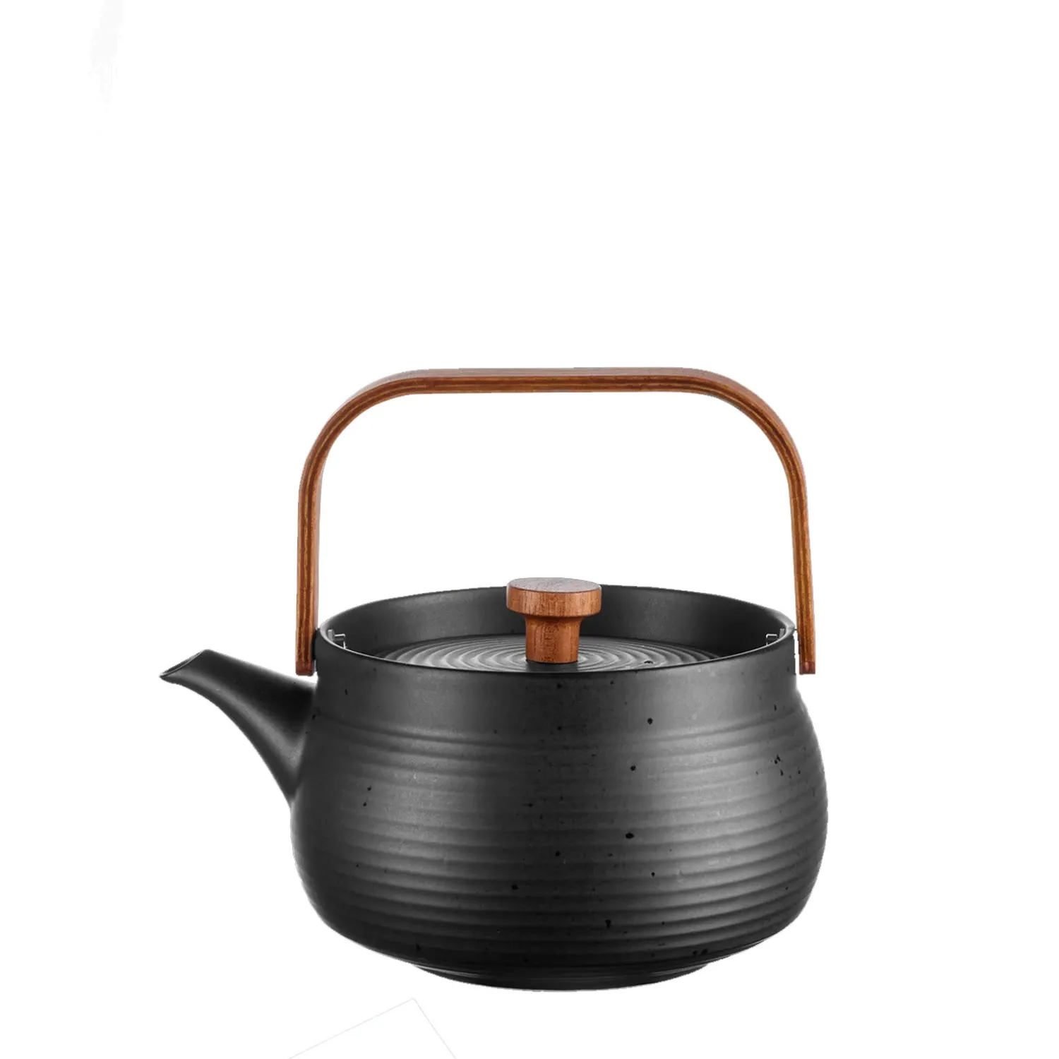 Tekande med træhåndtag - 1.5 L