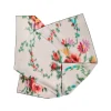 Tørklæde – Classical White Flower Scarf