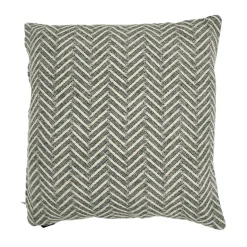 Visual pude i merinould med sildebensmønster